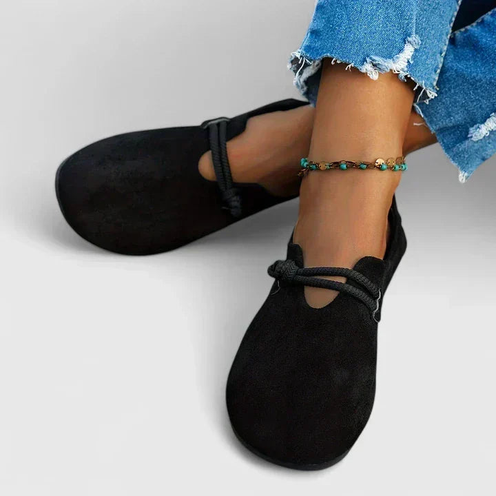 Lace Loafers with Orthopedic Footbed and Cushioned Support for All Day Wear