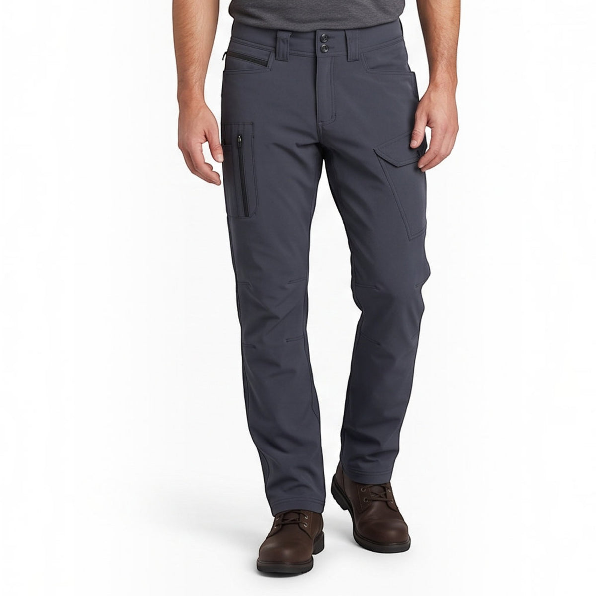 Mens Weatherproof Work Pants, Three Season 4 Way Stretch Work Trousers