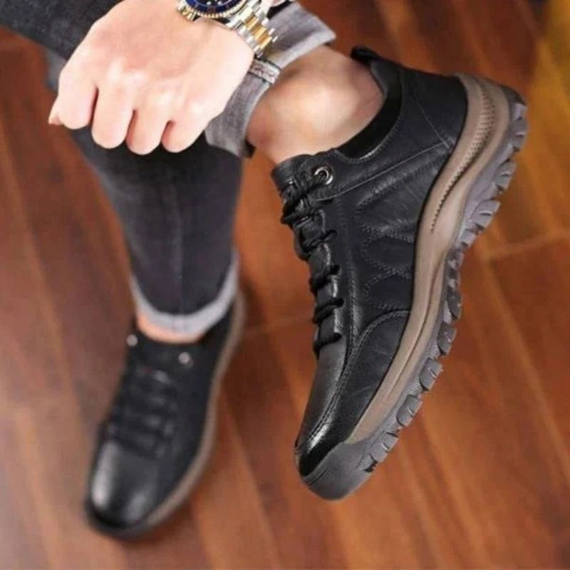 Mens Orthopedic Walking Shoes, Slip On Sneakers, Casual Lightweight Comfort Loafers