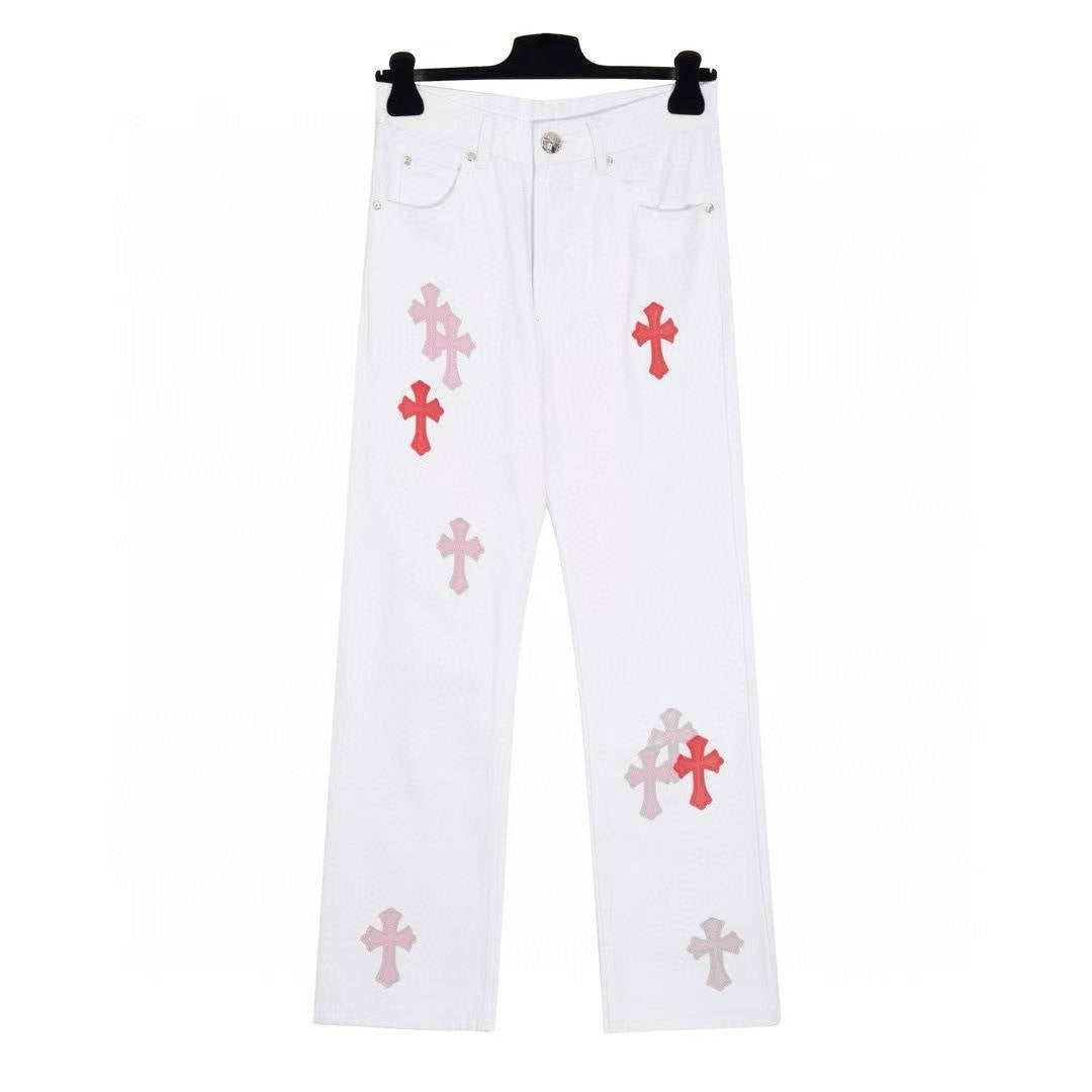Chrome Hearts Pants, New Casual Designer Style Trousers