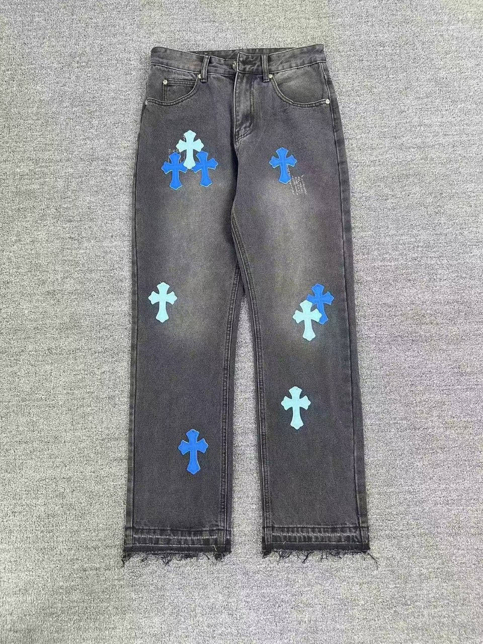 Chrome Hearts Pants, New Casual Designer Style Trousers