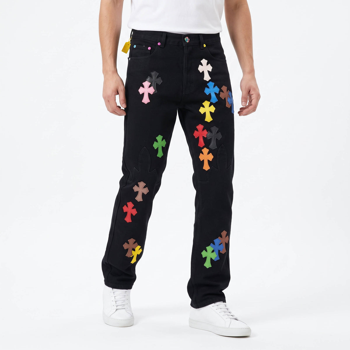 Chrome Hearts Pants, New Casual Designer Style Trousers