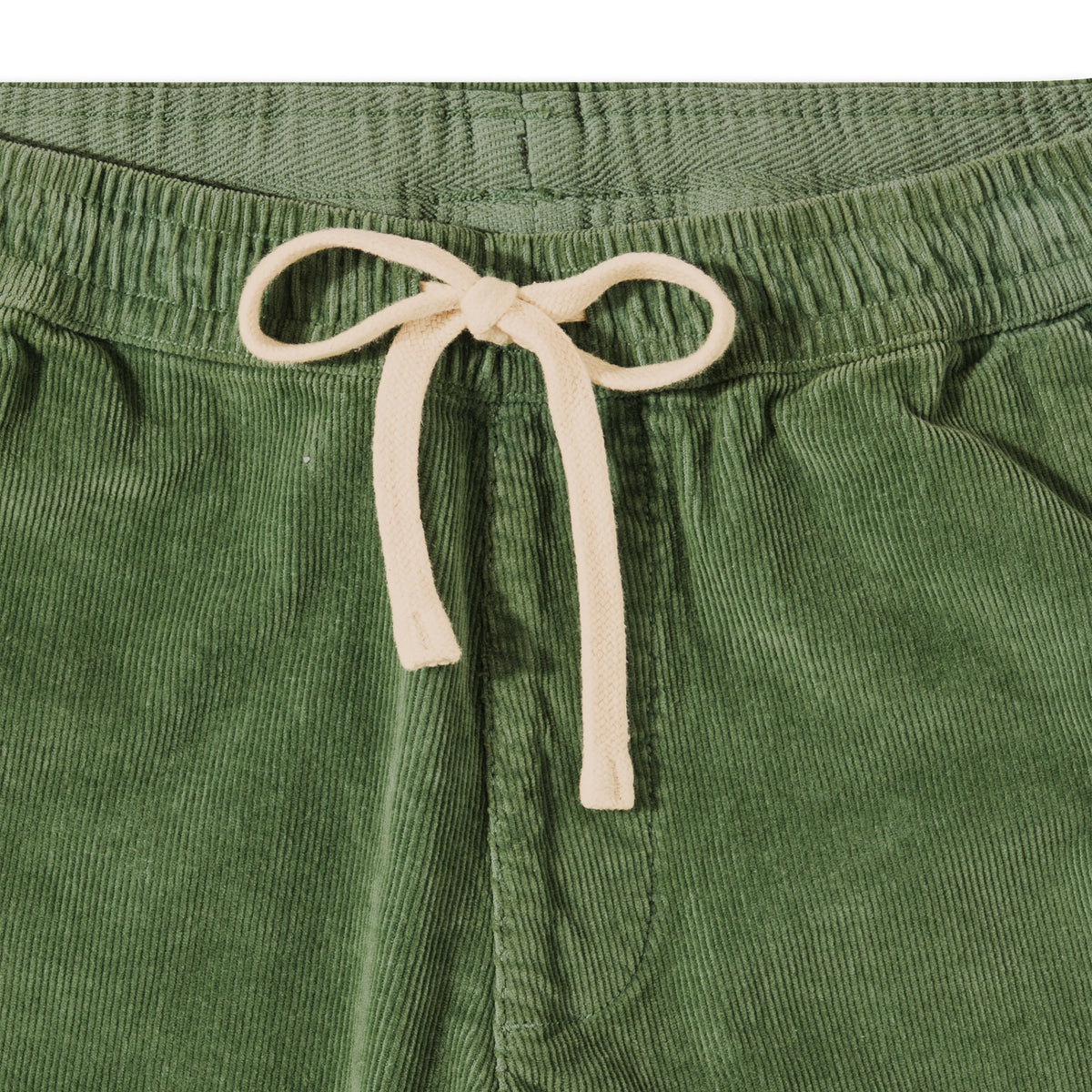 Corduroy Easy Pant Cactus close up front