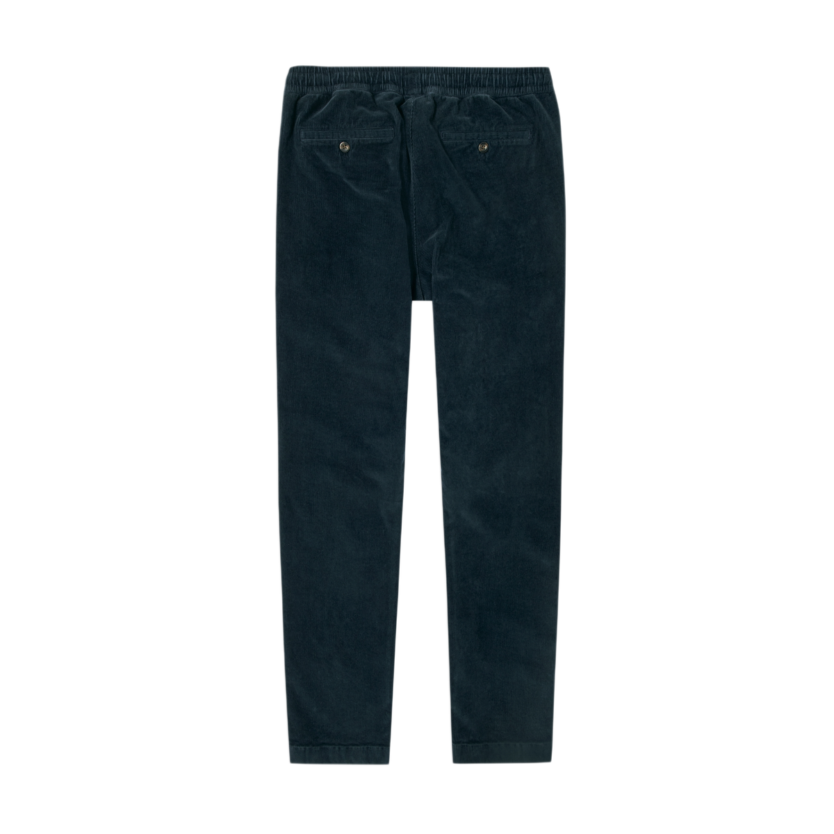 Corduroy Easy Pant Navy back flat