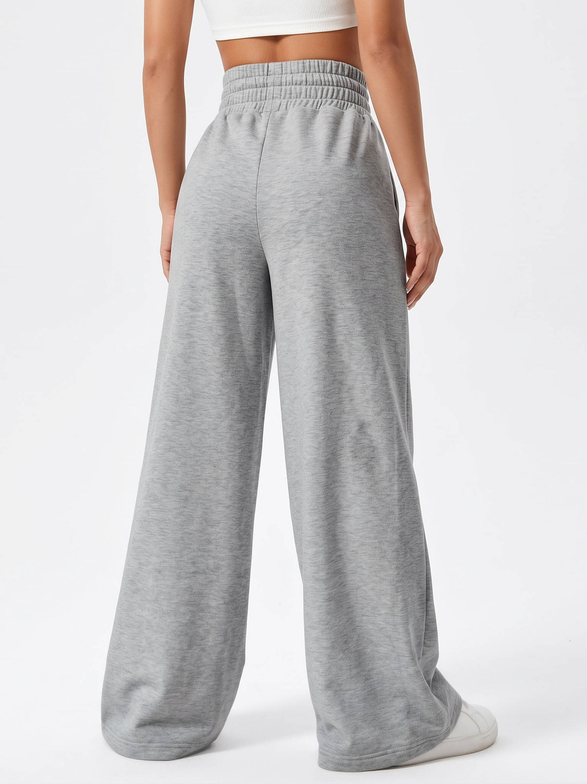 Womens Wide Leg Sweatpants, High Waisted Baggy Sweat Pants for Fall Casual Wear and Comfortable Everyday Outfits