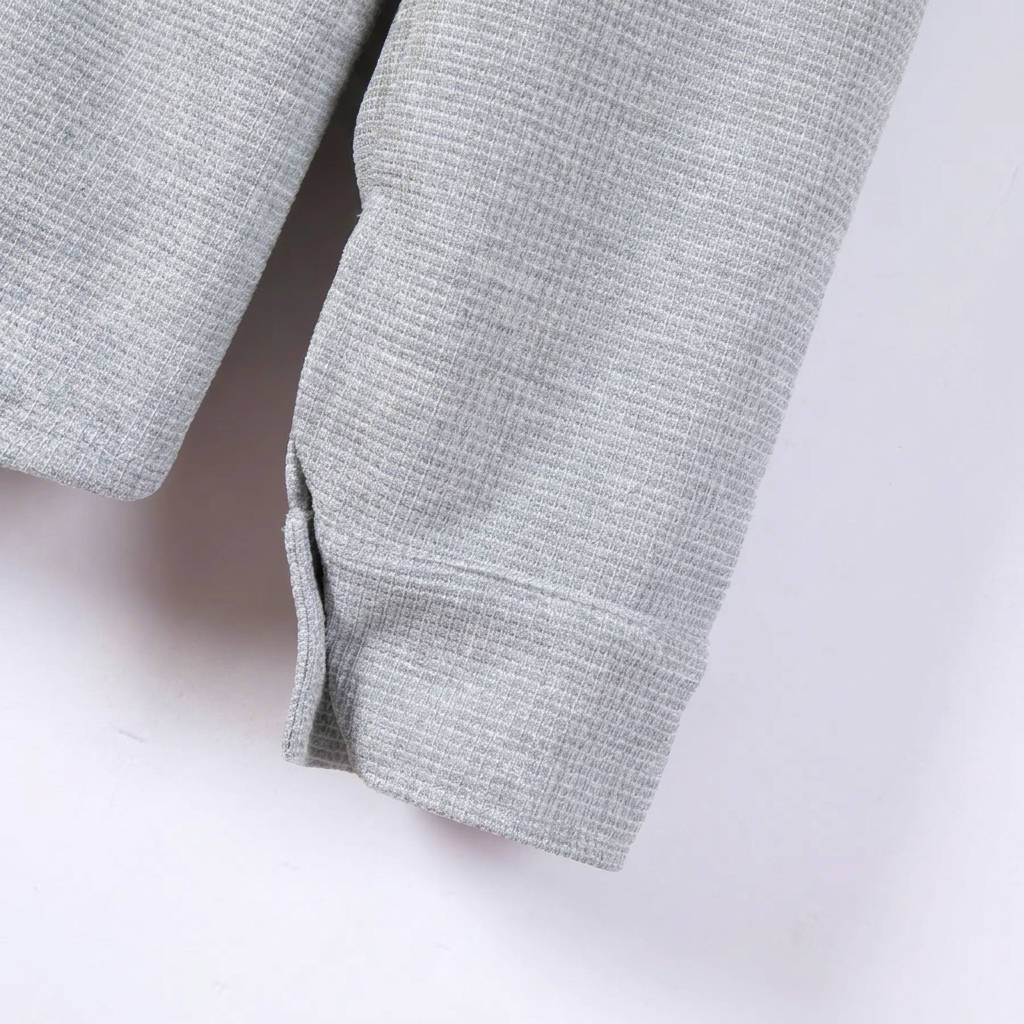 Mens 2 Piece Sweatsuit Set, Waffle Plaid Jacquard Jacket Top and Casual Pants, Fall Fashion Outfit