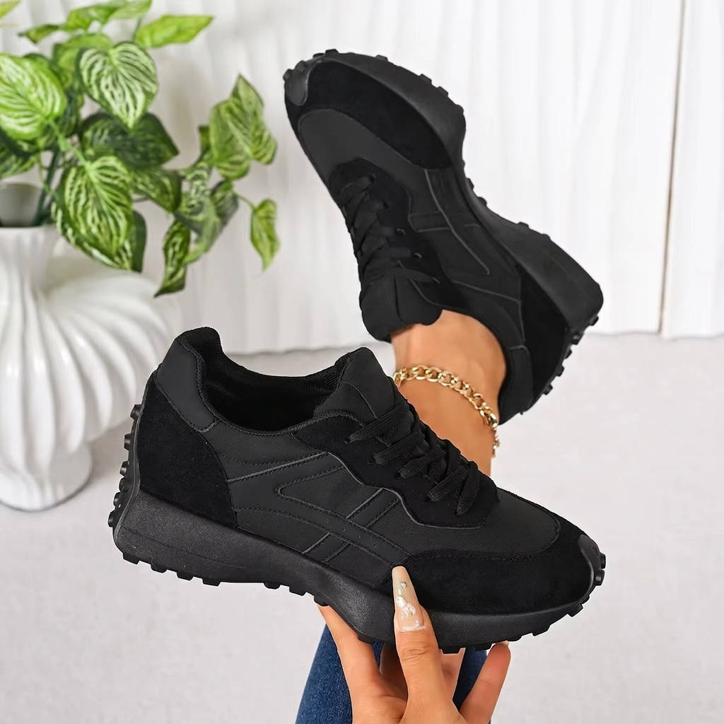 Walking Sneakers, Lightweight Everyday Shoes with Cushioned Insole and Mesh Upper