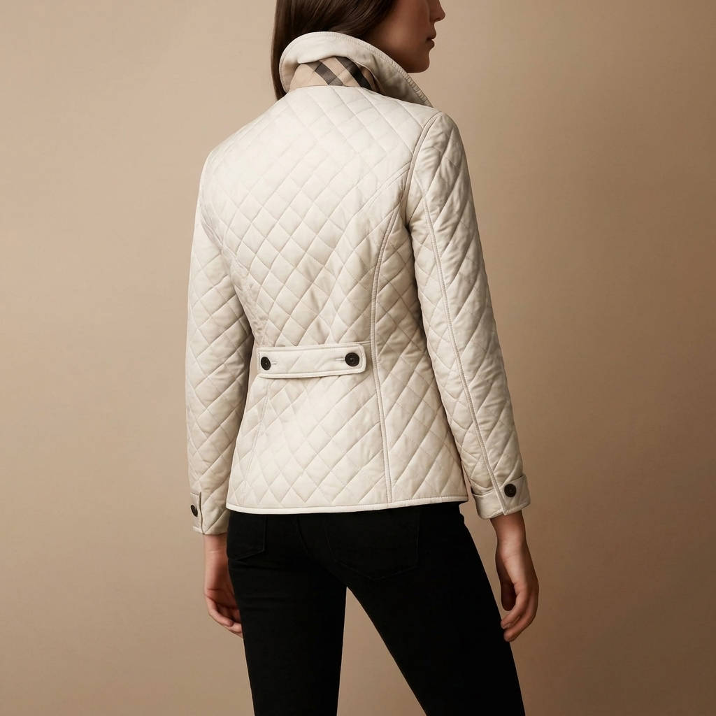 Women's Quilted Jacket, Lightweight Padded Outerwear