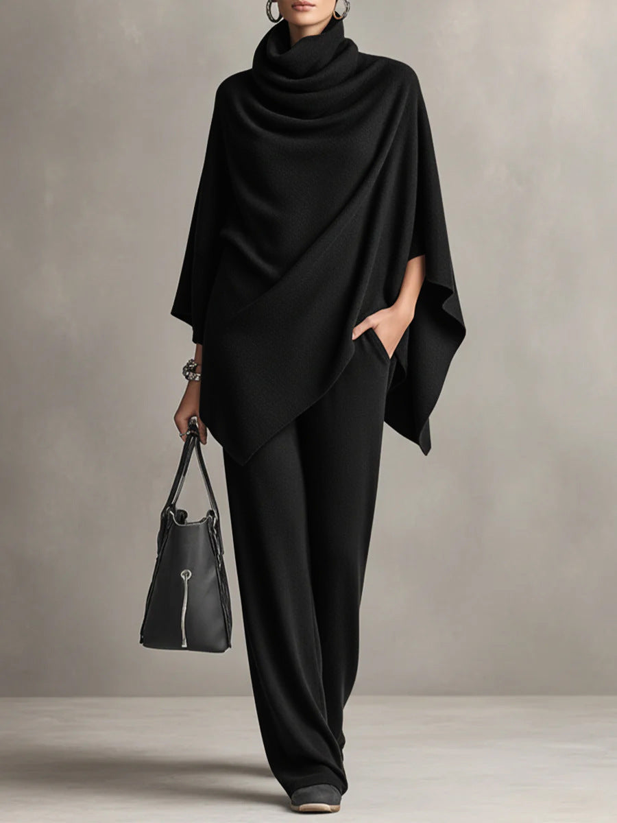 Womens Elegant Set, Flattering Drape Design and Comfortable Fit for Casual and Special Occasions