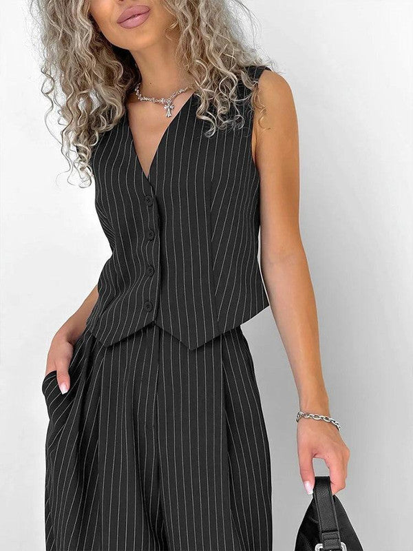 V Neck Romper with Stretchy Fabric and Fitted Waist