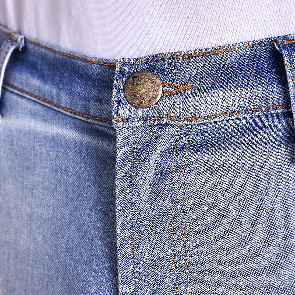 Mens Slim Straight Denim Jeans 4-Way Stretch, Comfortable Fit