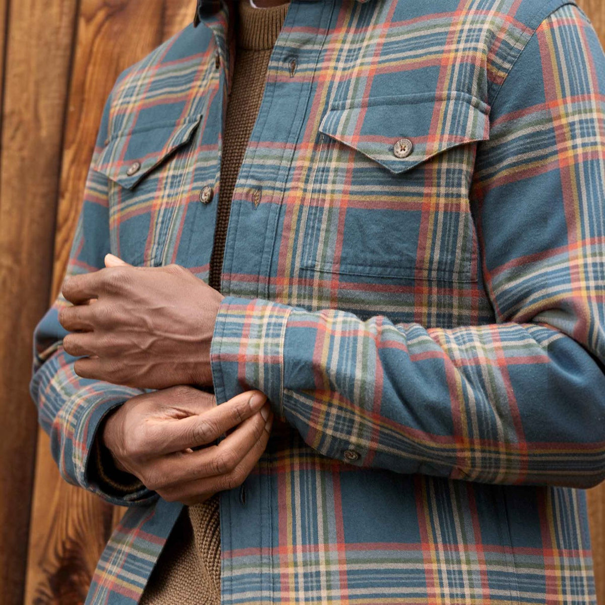 Mens Shirt Jacket, Quilted Insulated Layer