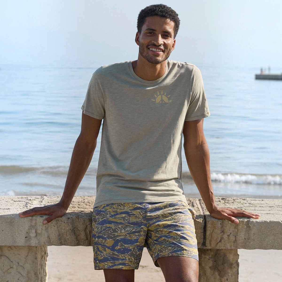 Mens Soft Jersey Crew T-Shirt, Breathable Comfort