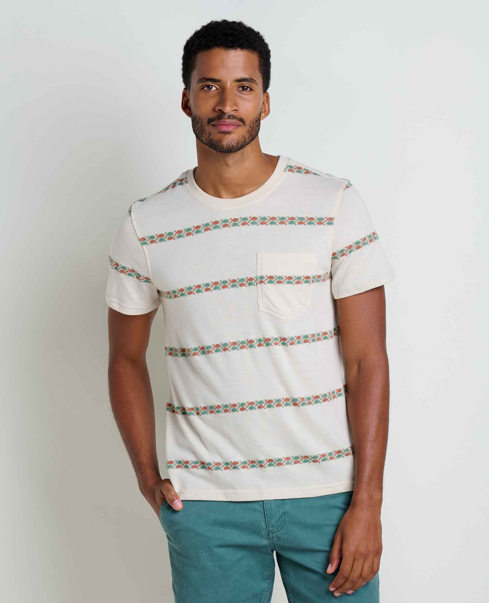 Men’s Soft Crew T-Shirt Organic Blend, Durable Fit