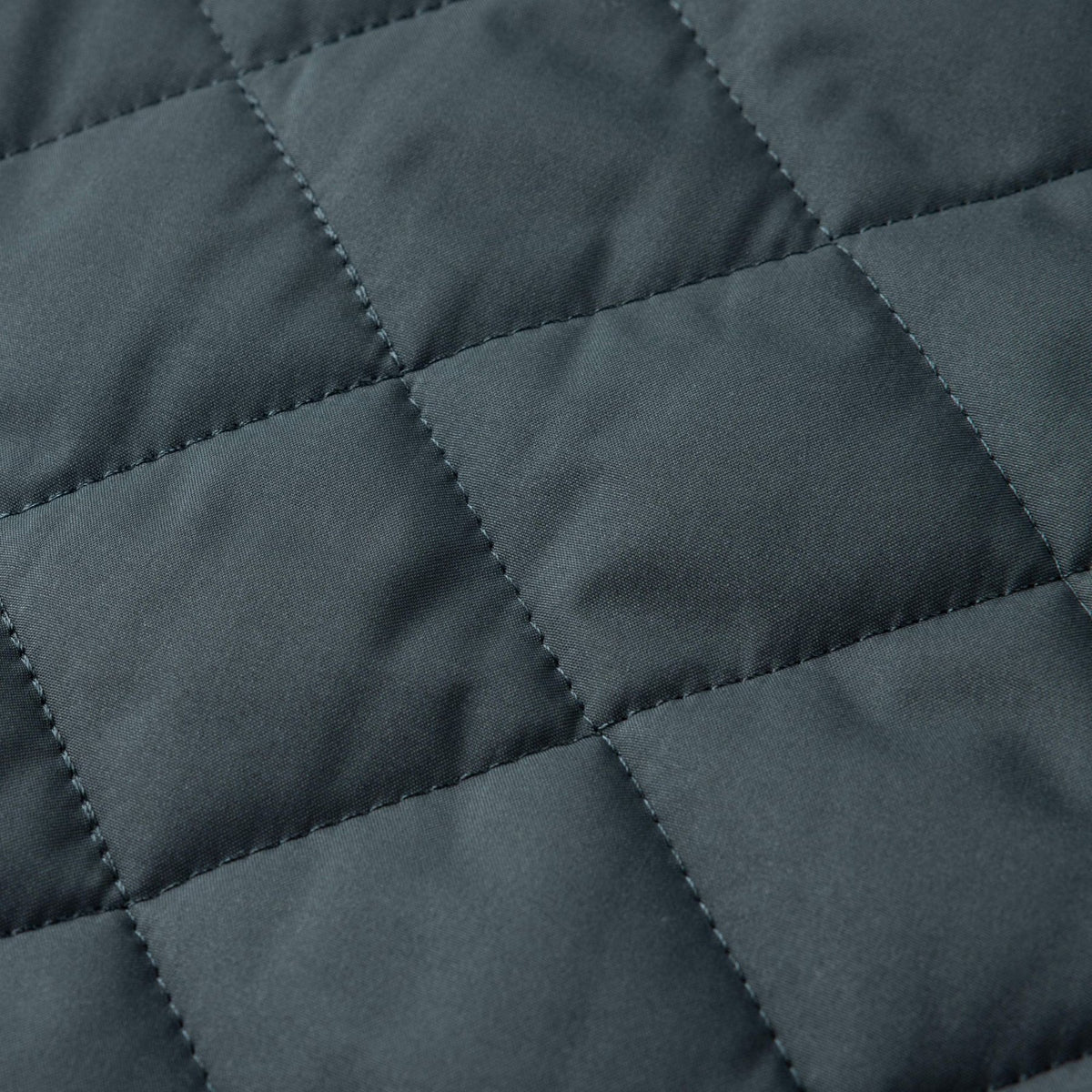 Quilted Bomber Jacket with Fleece Lining and Stand Collar, Ribbed Cuffs
