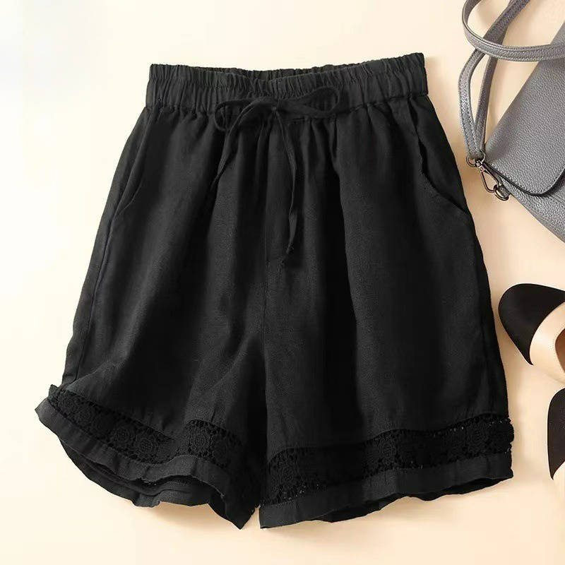 Relaxed Floral Shorts, Stylish Casual Summer Shorts for Women’s Daily Comfort