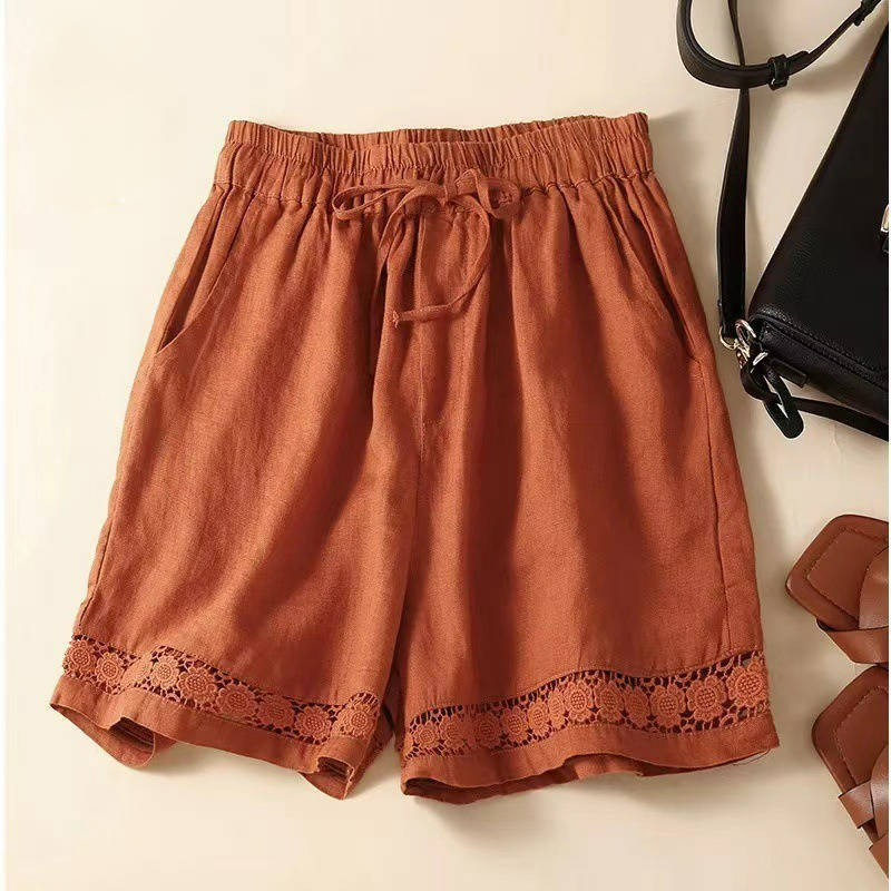 Relaxed Floral Shorts, Stylish Casual Summer Shorts for Women’s Daily Comfort