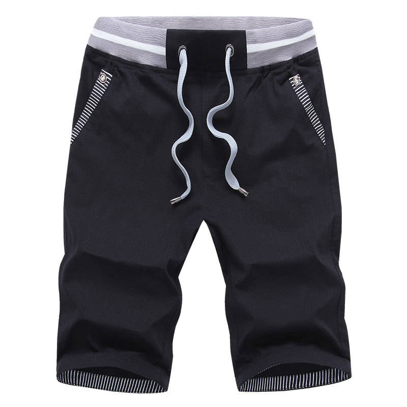 Men's Casual Beach Shorts, Drawstring Summer Swim Trunks, Lightweight Elastic Waistboard Shorts with Pockets