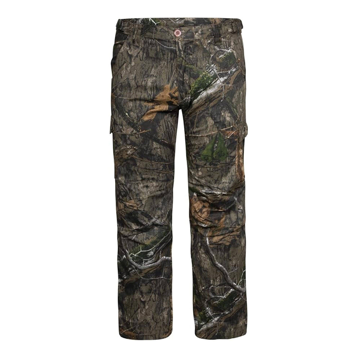 Mens Hunting Pants, Waterproof Breathable Hunting Trousers with Silent Outer Fabric for Fishing Turkey and Upland Hunting