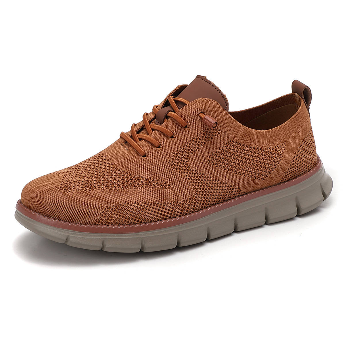 Men's Casual Mesh Sneakers, Breathable Walking Shoes, Lightweight Slip on Comfort Loafers