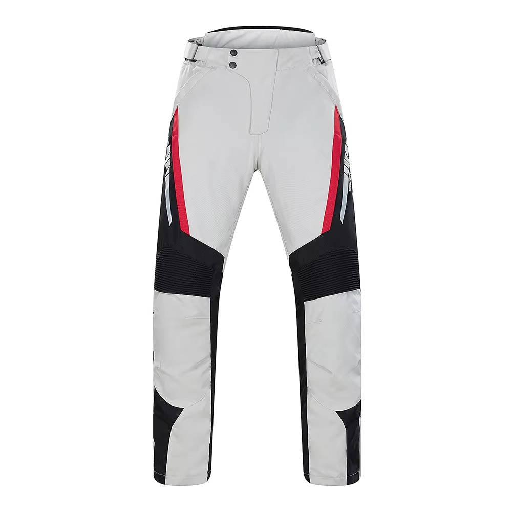 Motorcycle Jacket and Pants Set with EVA Armor and Removable Thermal Liner, Waterproof