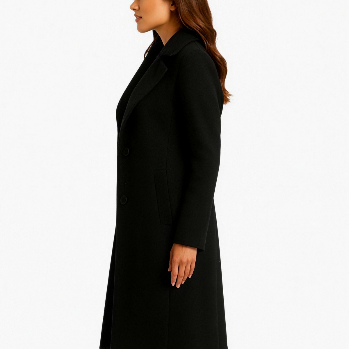 Manteau Long Elegant Femme