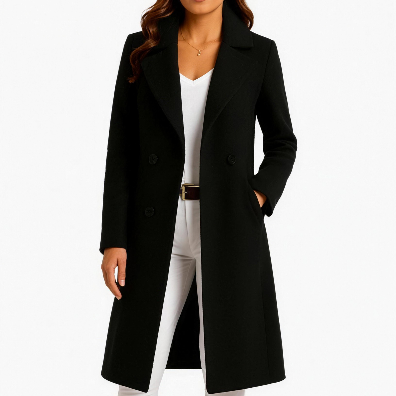 Manteau Long Elegant Femme