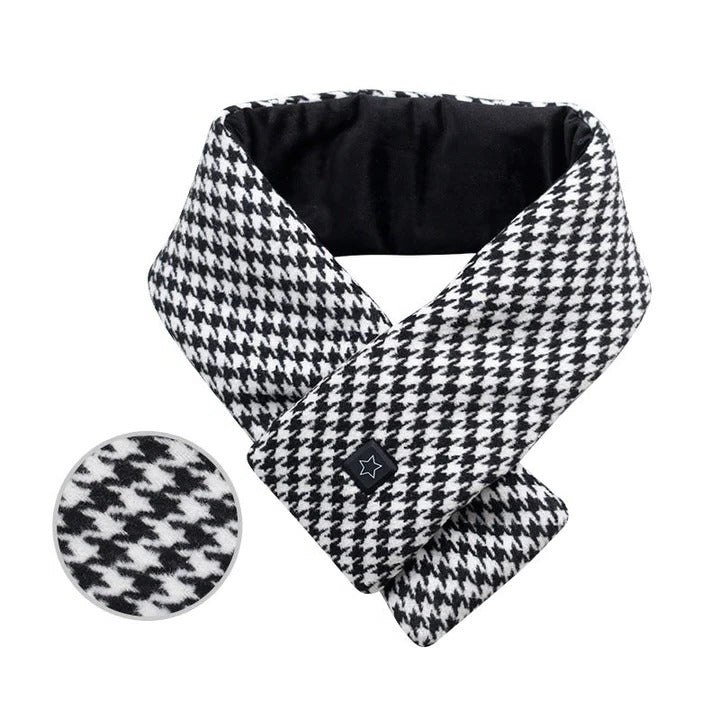 Heated Scarf with Three Heat Settings and Power Bank Connection