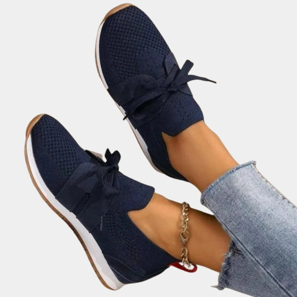 Women's Slip-On Shoes with Soft Cushioned Insole and Versatile Neutral Colors