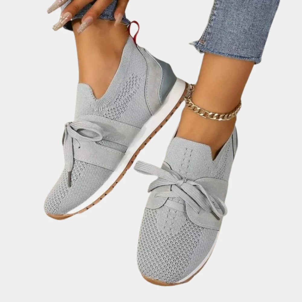 Women's Slip-On Shoes with Soft Cushioned Insole and Versatile Neutral Colors