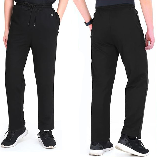 Heated Pants for Men & Women, 8 Heating Zones USB Electric Sweatpants for Winter Warmth