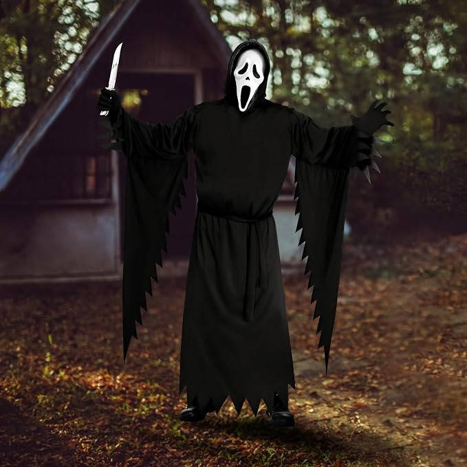 Ghost Face Halloween Costume