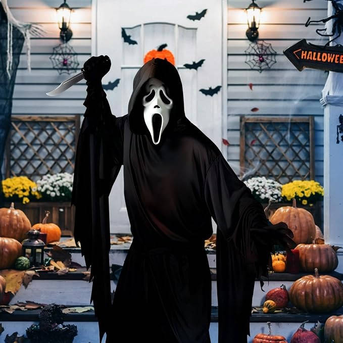 Ghost Face Halloween Costume