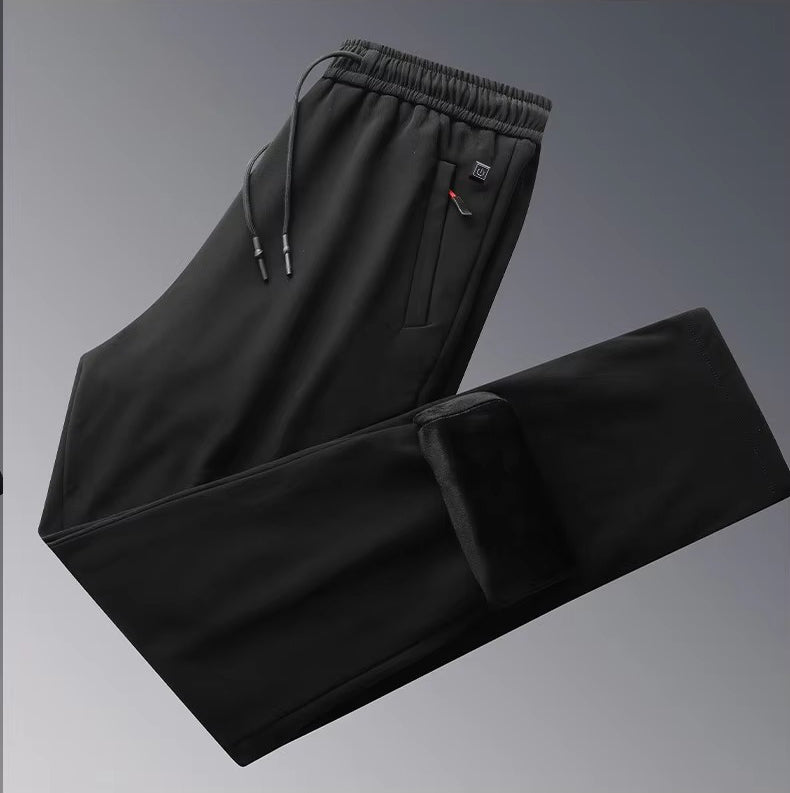 Heated Pants for Men & Women, 8 Heating Zones USB Electric Sweatpants for Winter Warmth