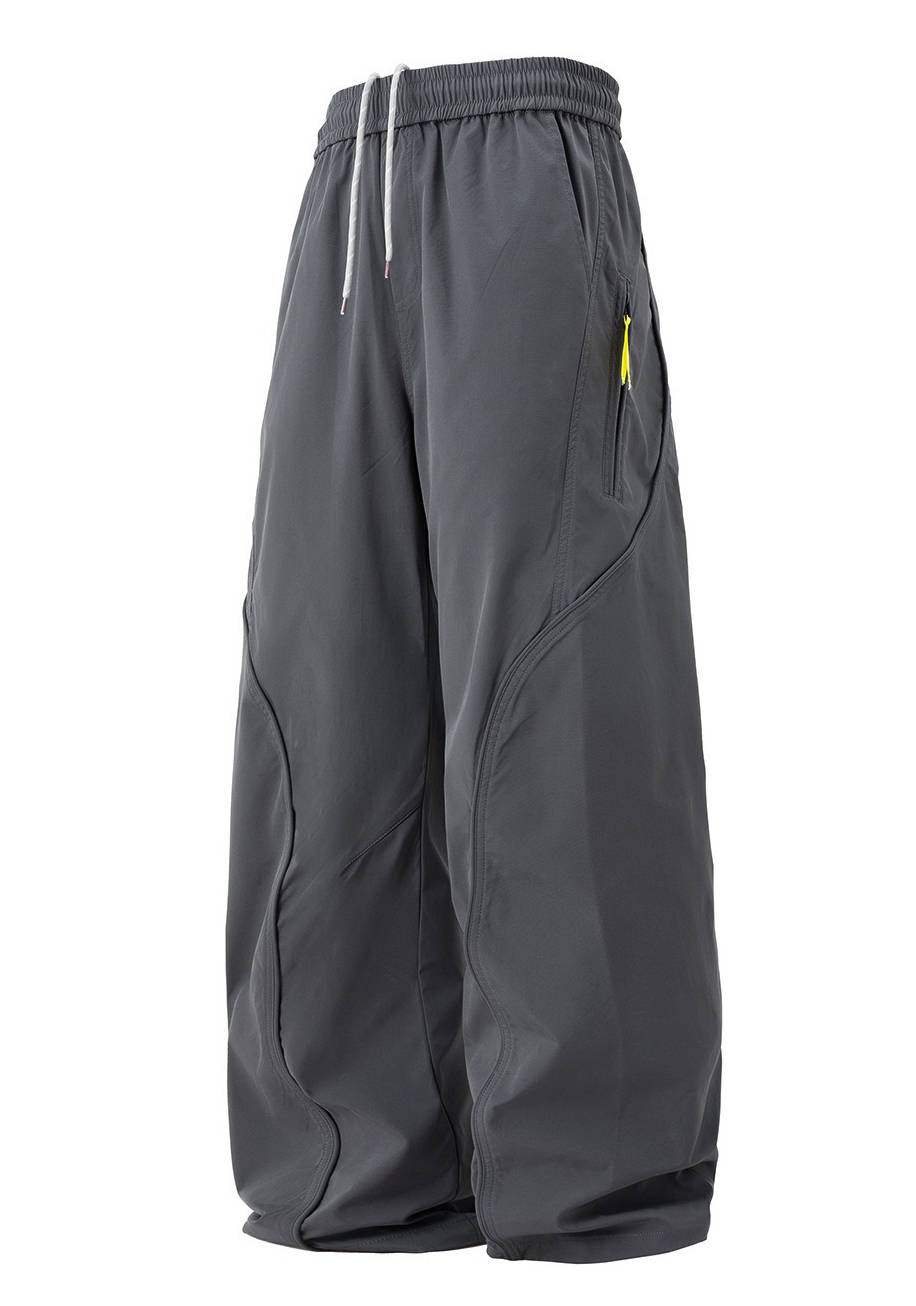 Unisex Water Resistant Cargo Pants, Lightweight Breathable Hiking Pants, Expandable Straight Fit Outdoor Trousers