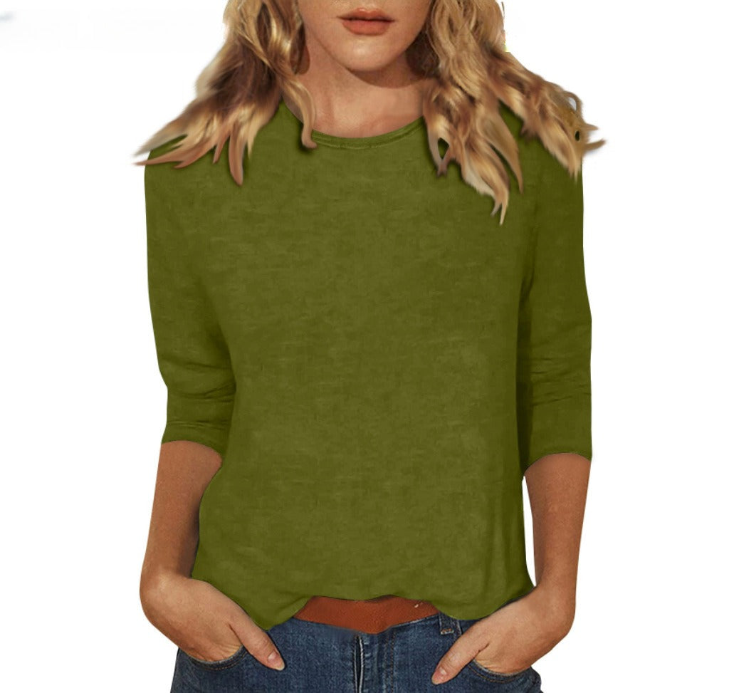 Women's Casual Shirts Long Sleeve Tops, Soft Crewneck T Shirts, Basic Tee for Business, Workout and Fall Clothes 2026