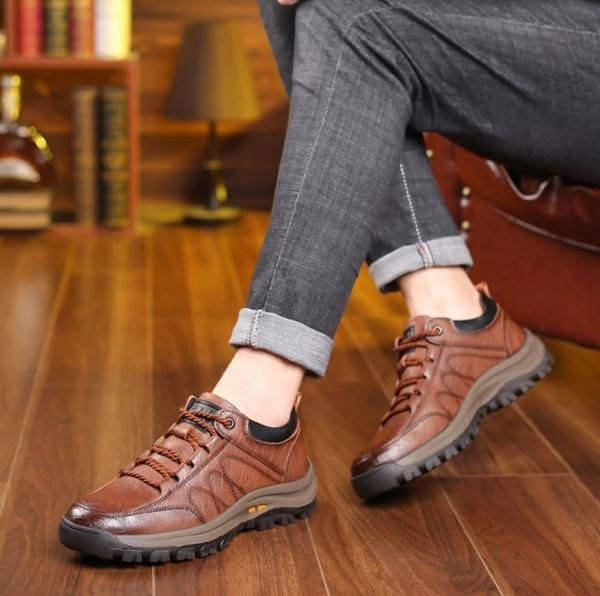 Men's Orthopedic Walking Shoes, Breathable Mesh Slip On Sneakers, Casual Lightweight Comfort Loafers
