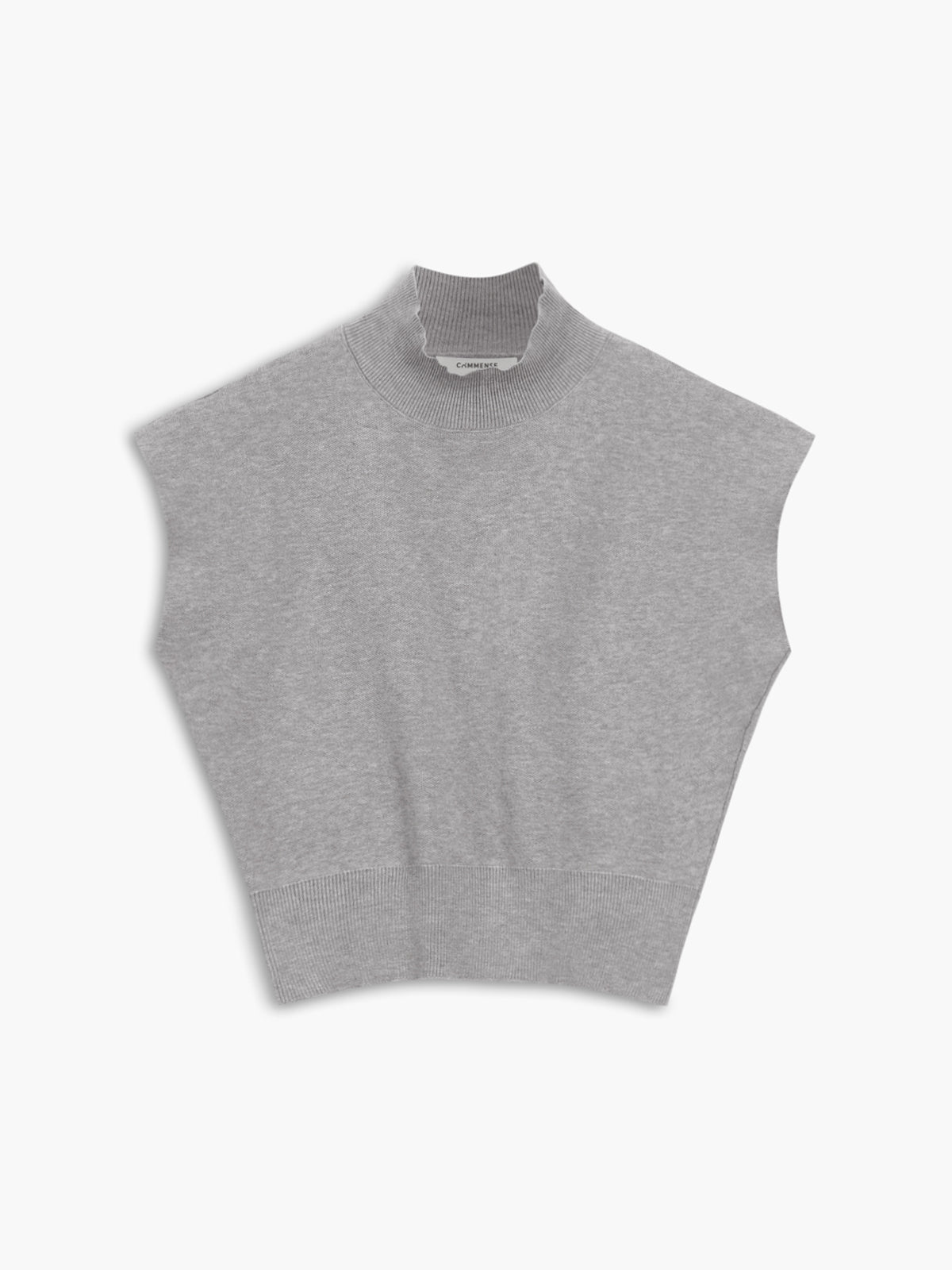 Knit Sweater with Acrylic Polyester Blend and Slight Stretch, Hip Length