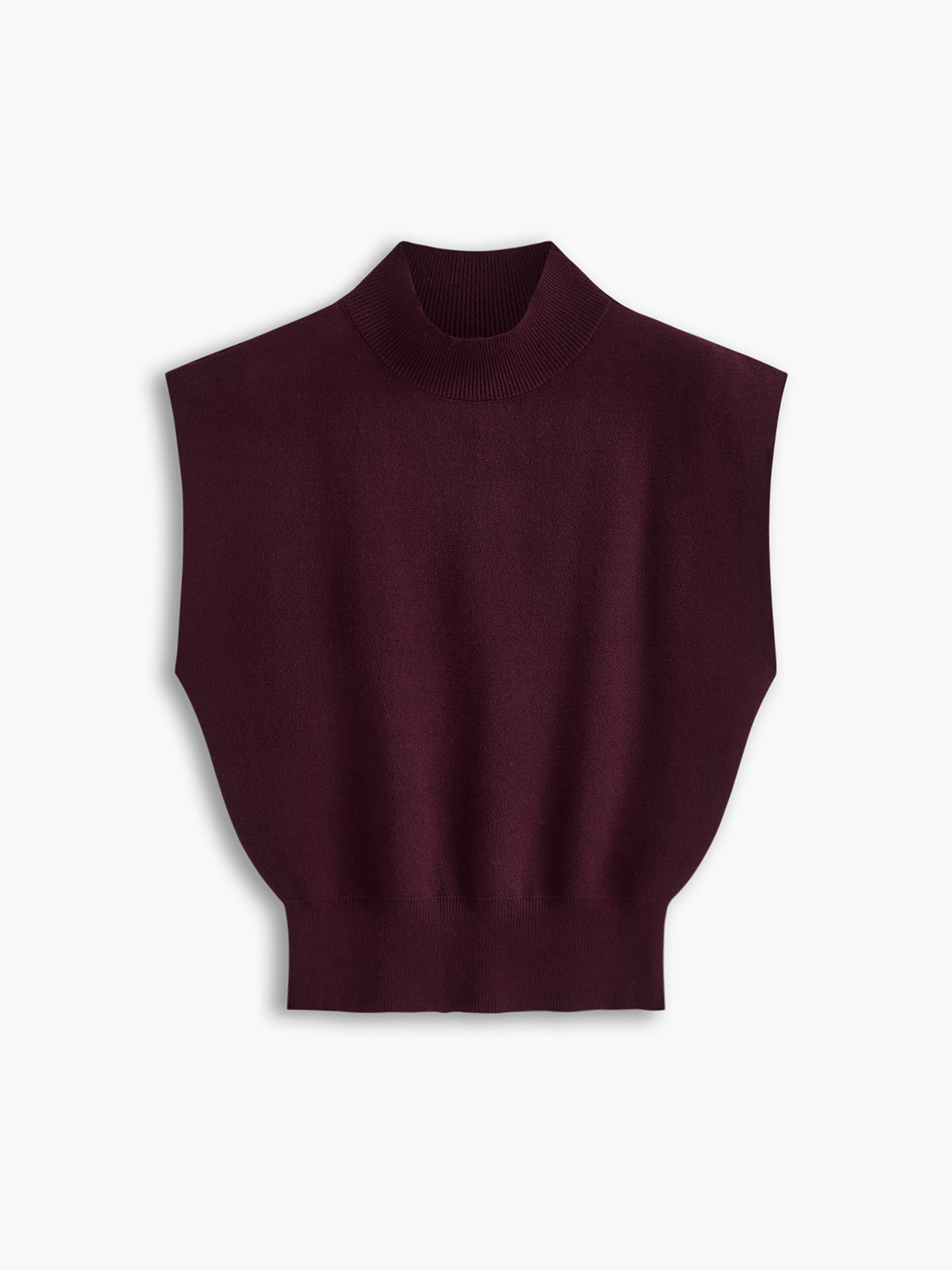 Knit Sweater with Acrylic Polyester Blend and Slight Stretch, Hip Length