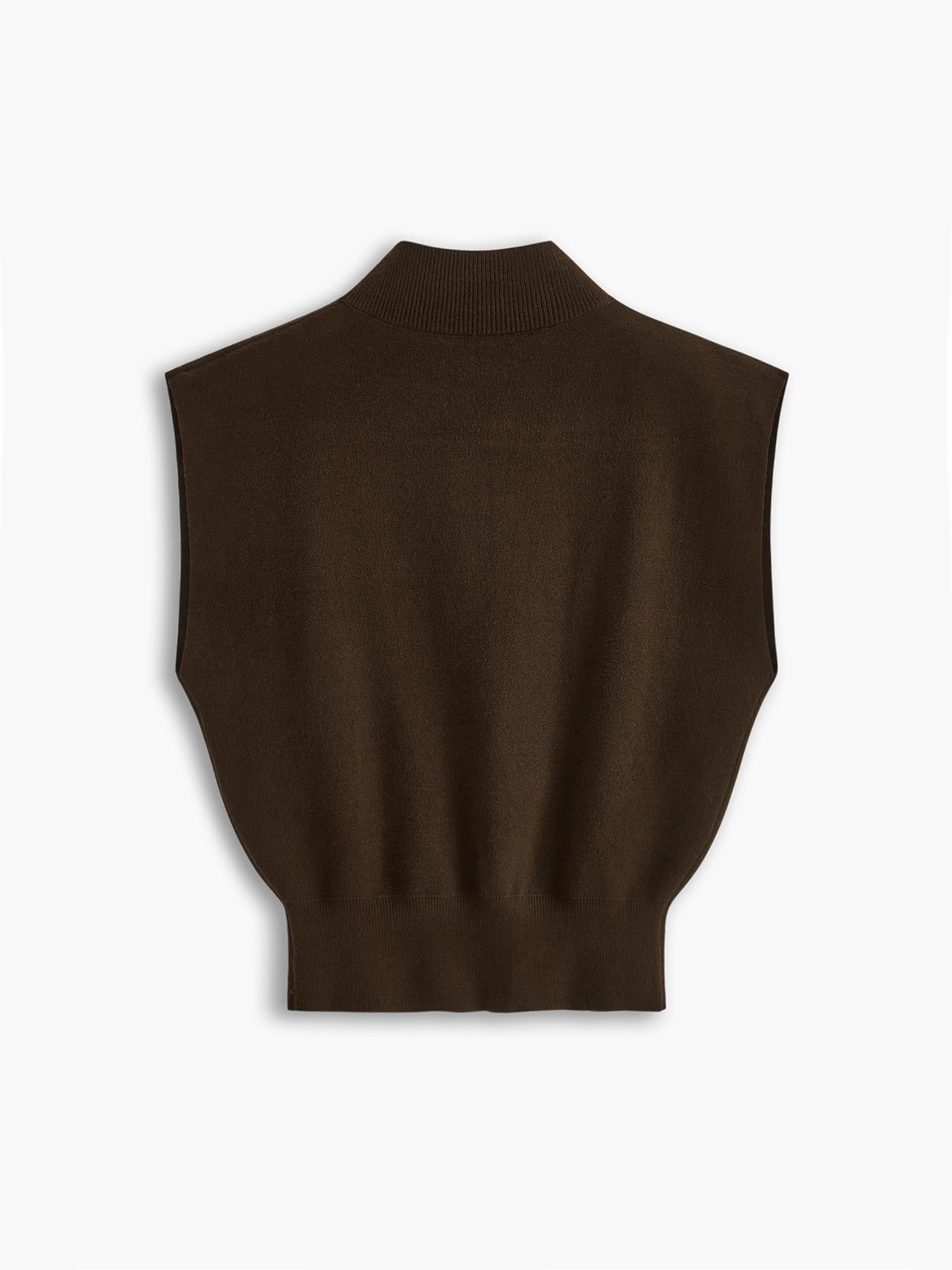 Knit Sweater with Acrylic Polyester Blend and Slight Stretch, Hip Length