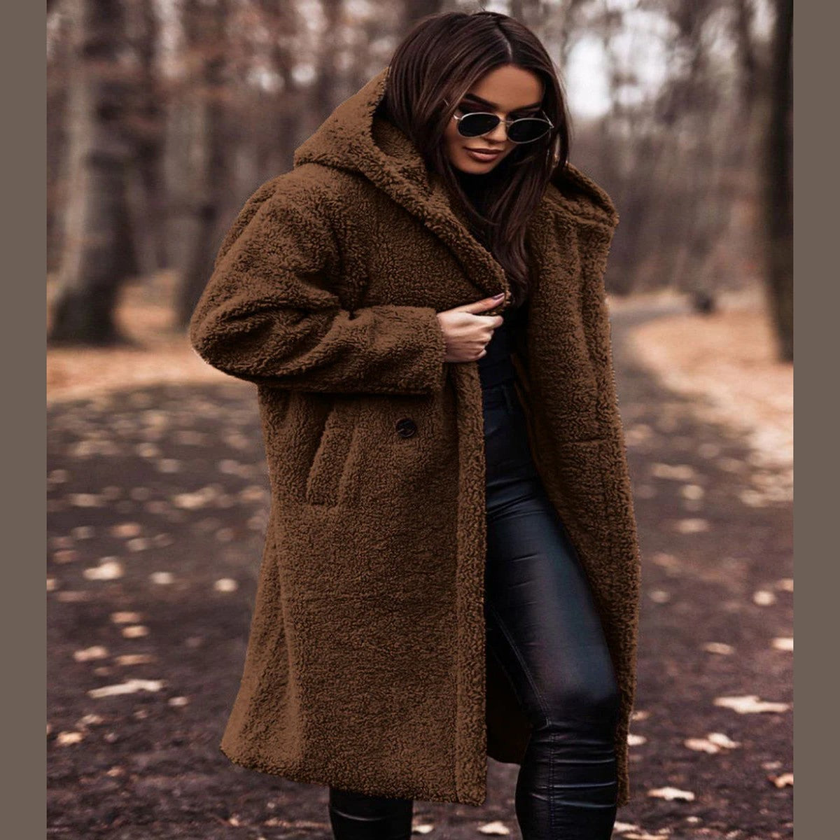 Women Quilted Puffer Jacket with High Stand Collar and Full Zip Closure