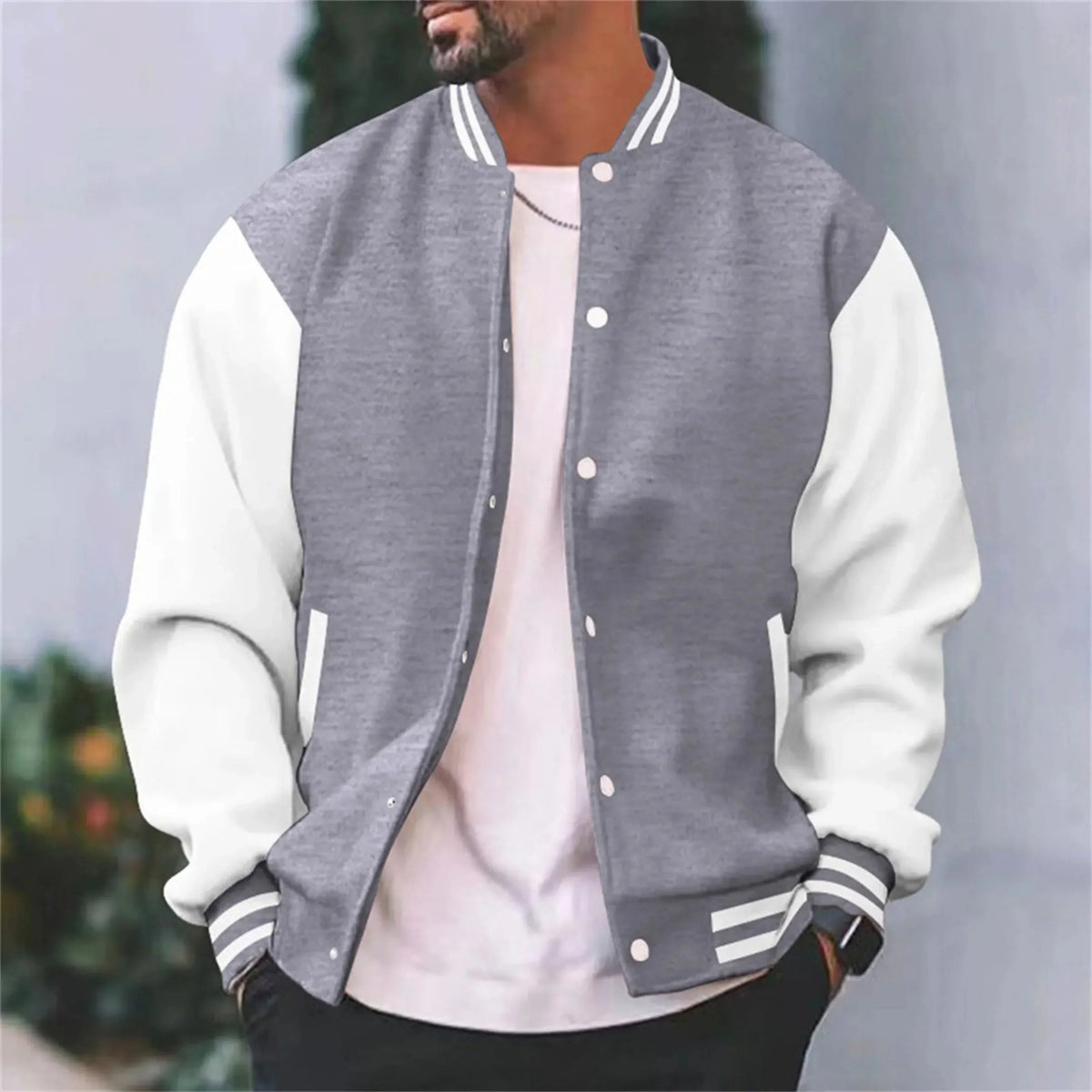 Noor | Graceful Poised Understated Bomber Jacket