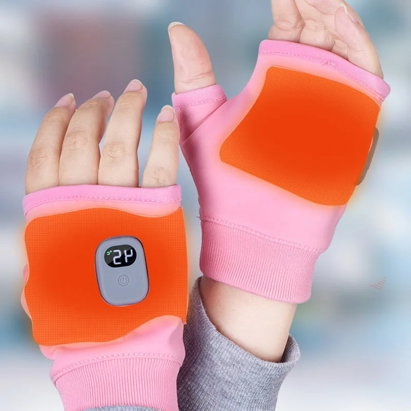 Heated Gloves with Three Temperature Settings and Type C Charging