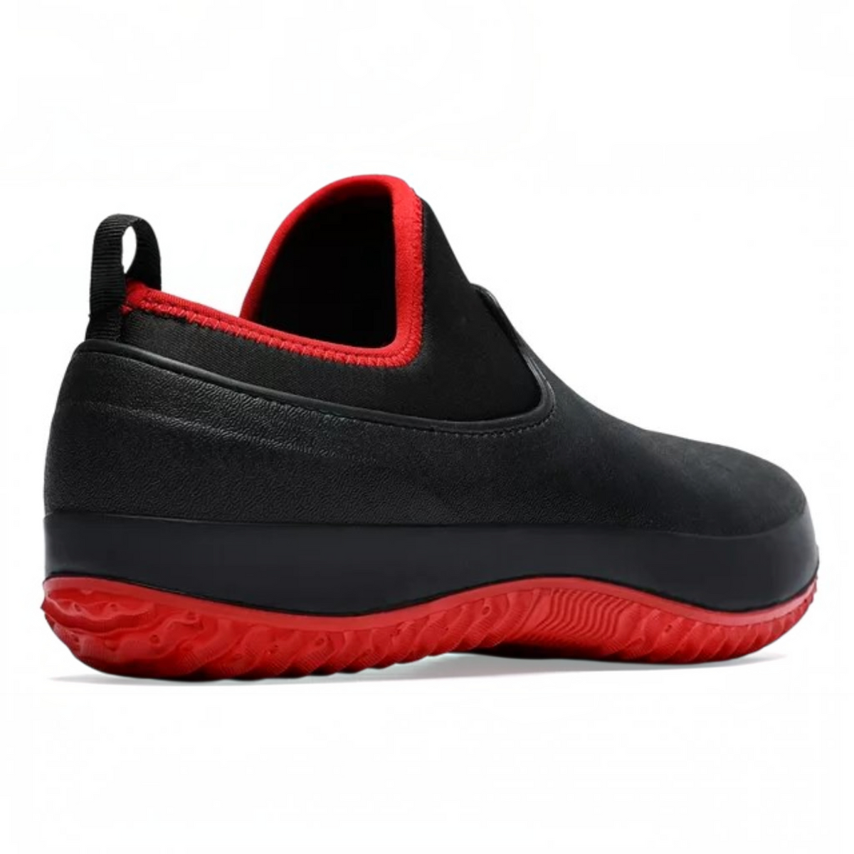 Slip-On Work Shoes with Waterproof Upper and Traction Outsole