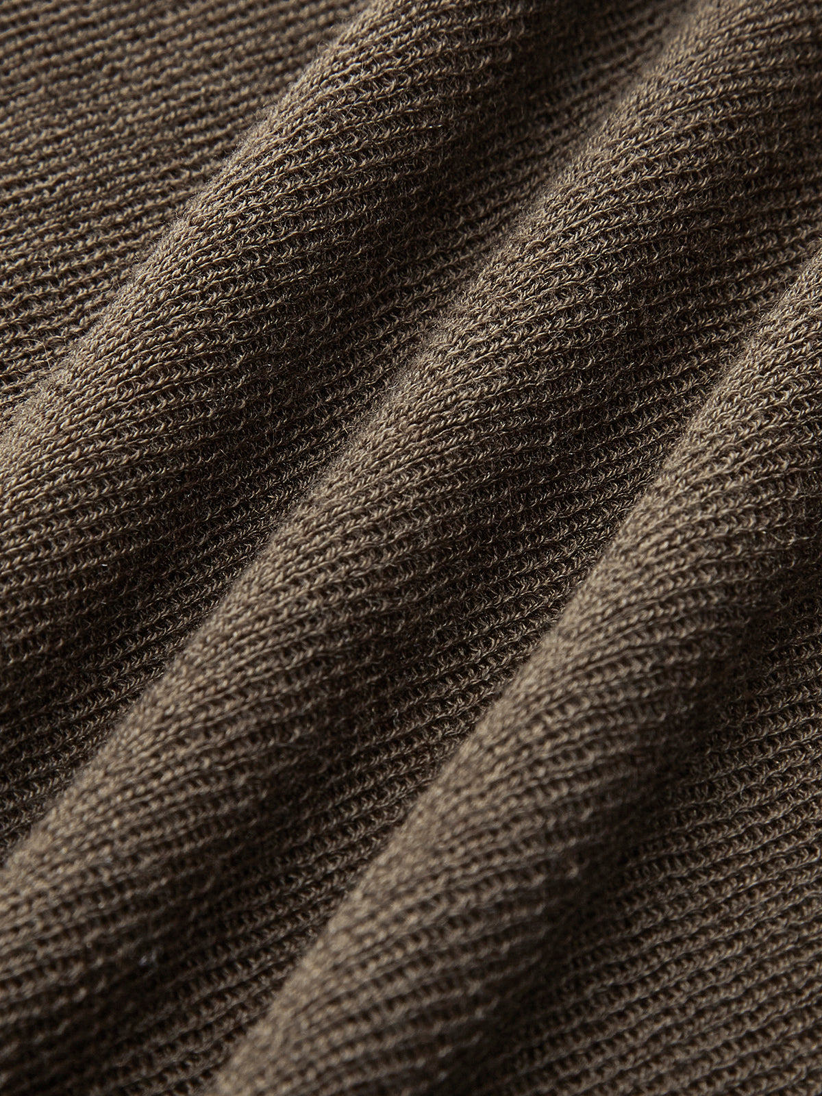 Wool Blend Sheer Turtleneck with Moderate Stretch and Regular Fit