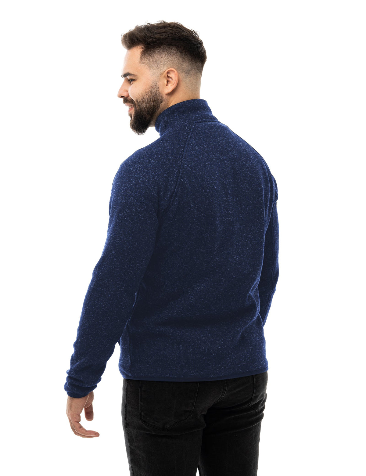 Heated Fleece Jacket with Five Carbon Fiber Zones and Universal Power Bank Charging