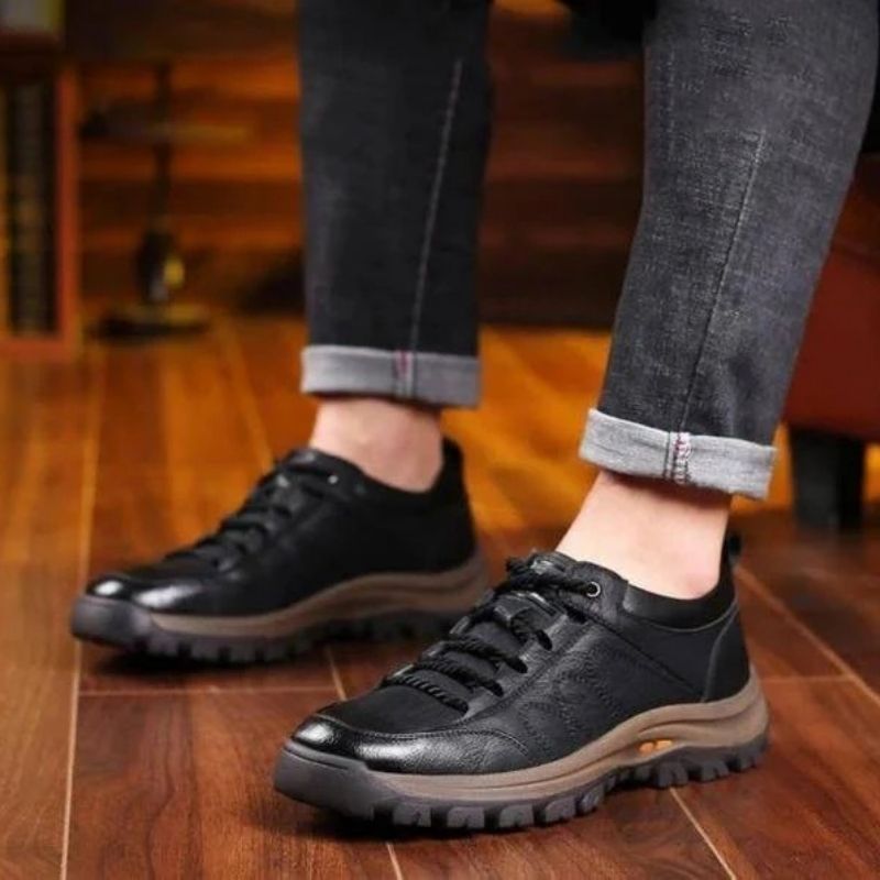 Mens Orthopedic Walking Shoes, Slip On Sneakers, Casual Lightweight Comfort Loafers