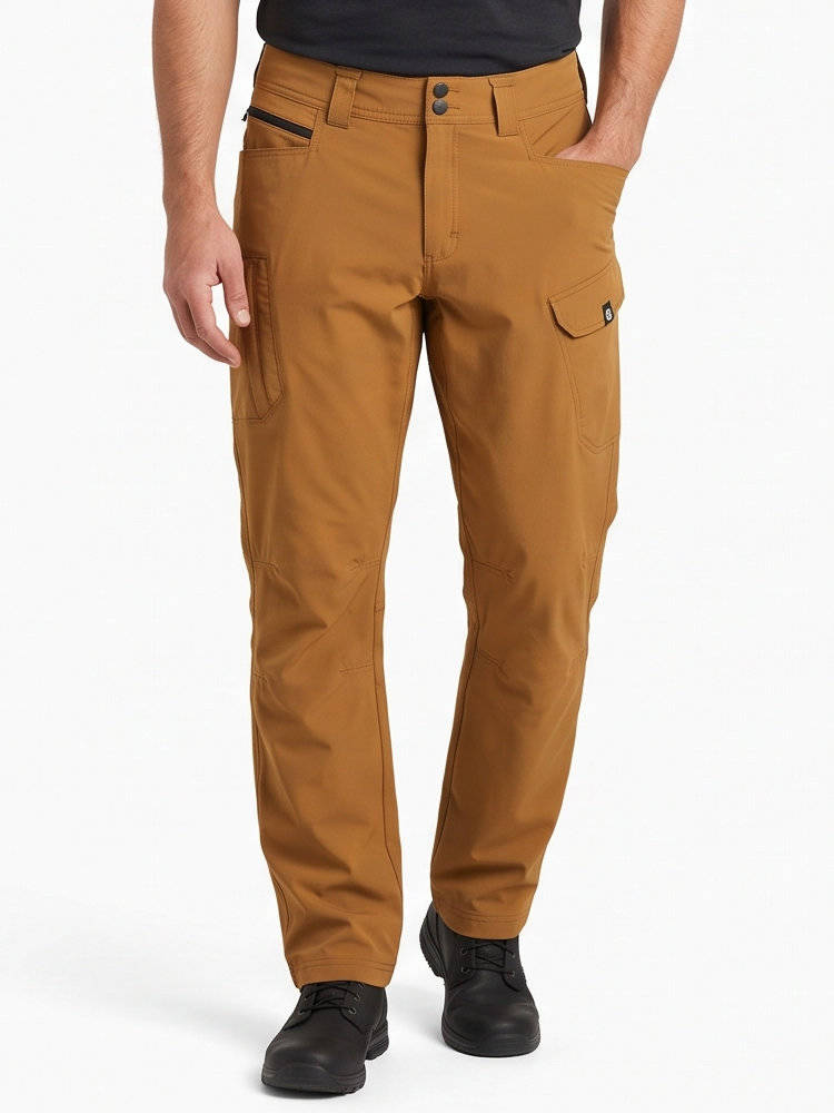 Mens Weatherproof Work Pants, Three Season 4 Way Stretch Work Trousers