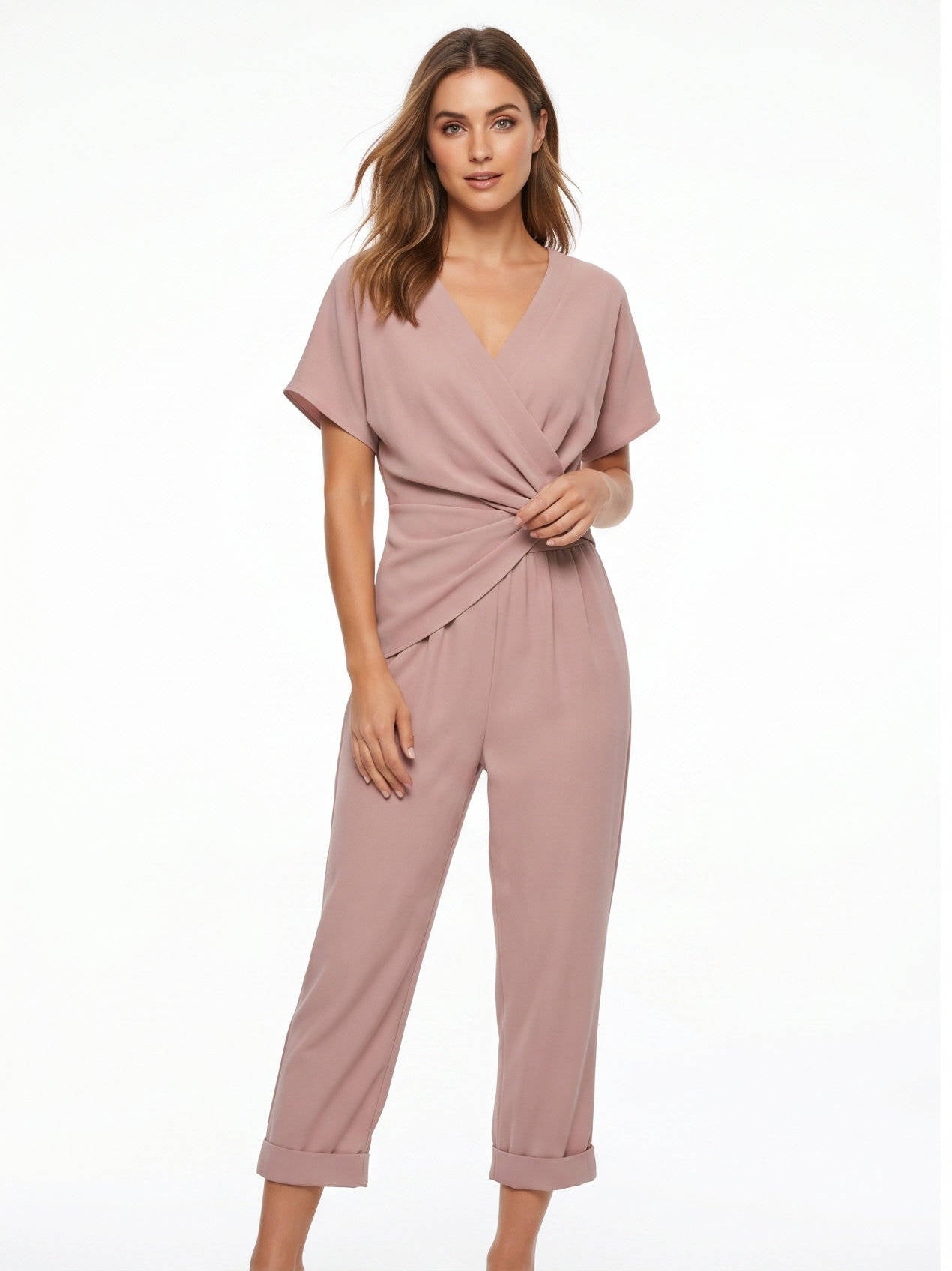 Elegant Two Piece Set, Fashionable Matching Outfit for Women’s Everyday Style