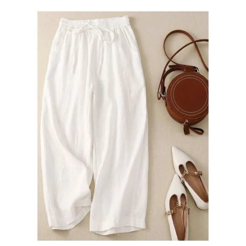 Womens Relaxed Drawstring Pants, Comfortable Casual Pants for Daily Comfort and Style